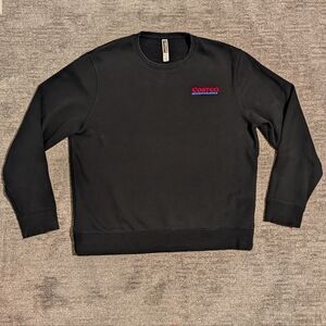 Kirkland Signature Costco Wholesale Stitched Logo Black Crewneck Sweatshirt XL